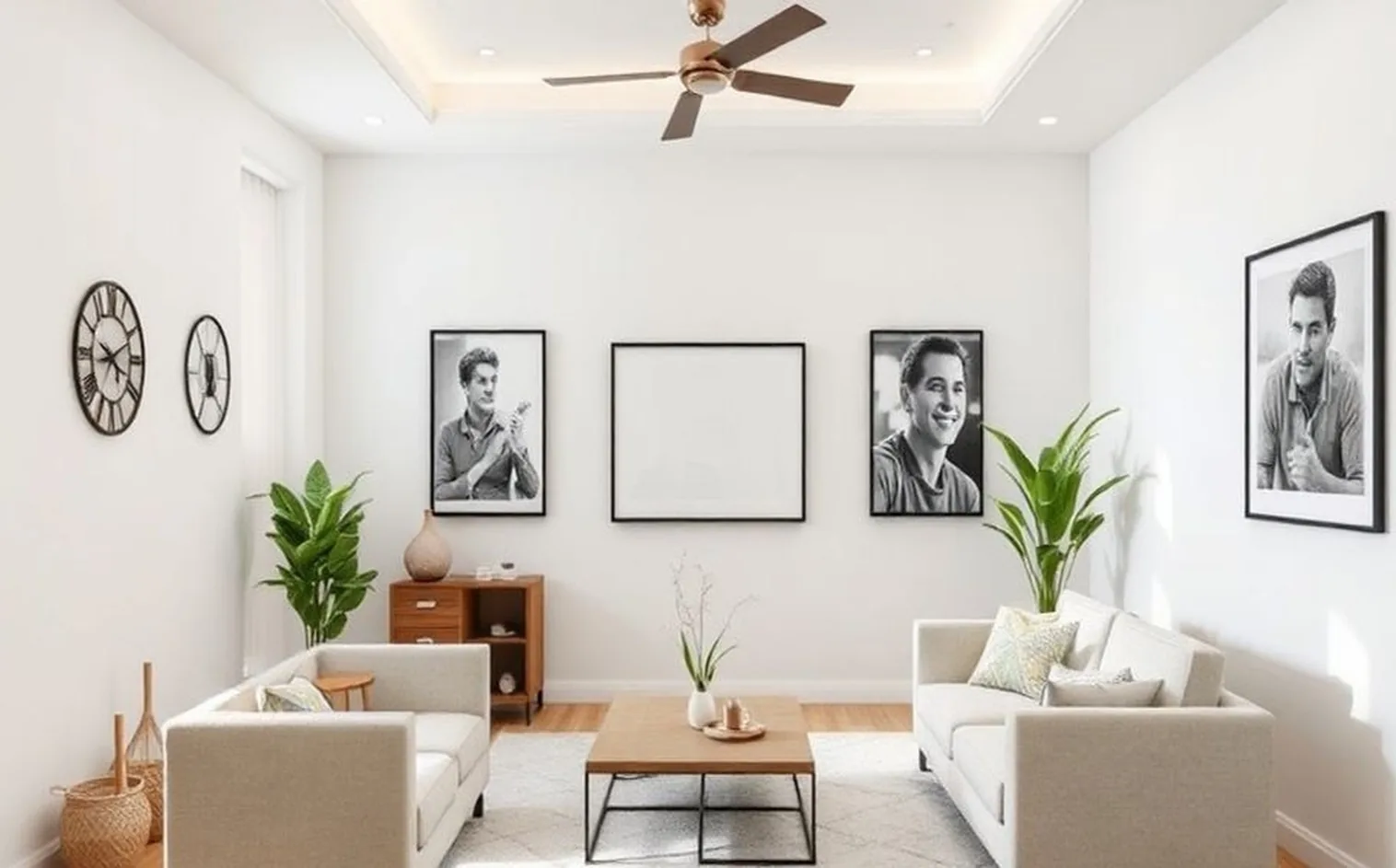 Modern business conference space